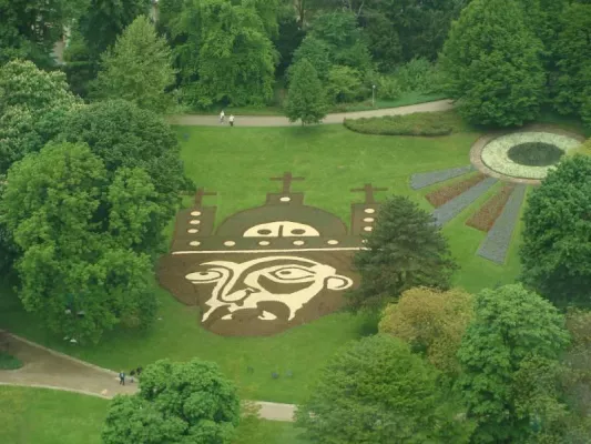 Bild: Staufer erleben in Mannheim neue Blüte - Luisenpark mit Rahmenprogramm zur Ausstellung