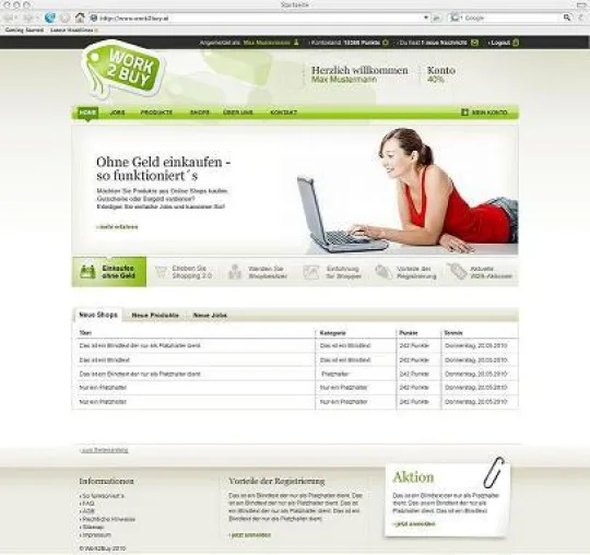 Bild: Work2Buy – Die andere Art Einzukaufen