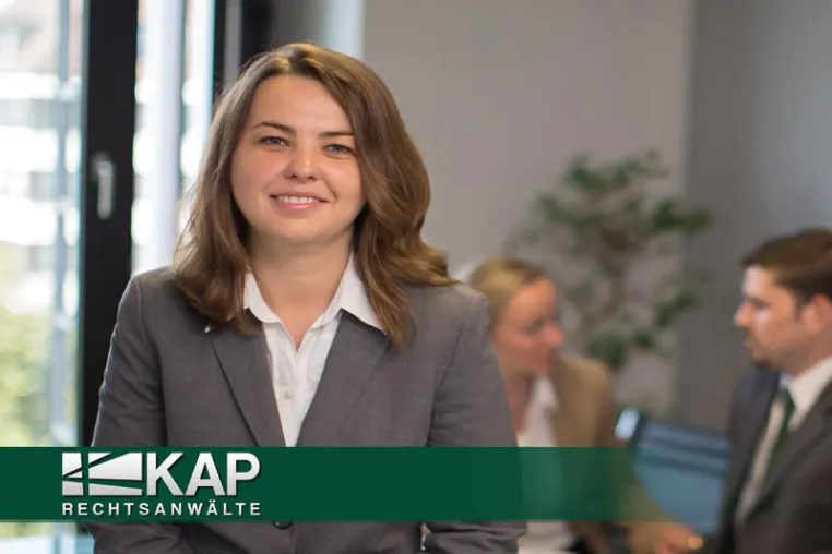 Bild: Alice Wotsch - Neue Fachanwältin für Bank- und Kapitalmarktrecht bei KAP Rechtsanwälte