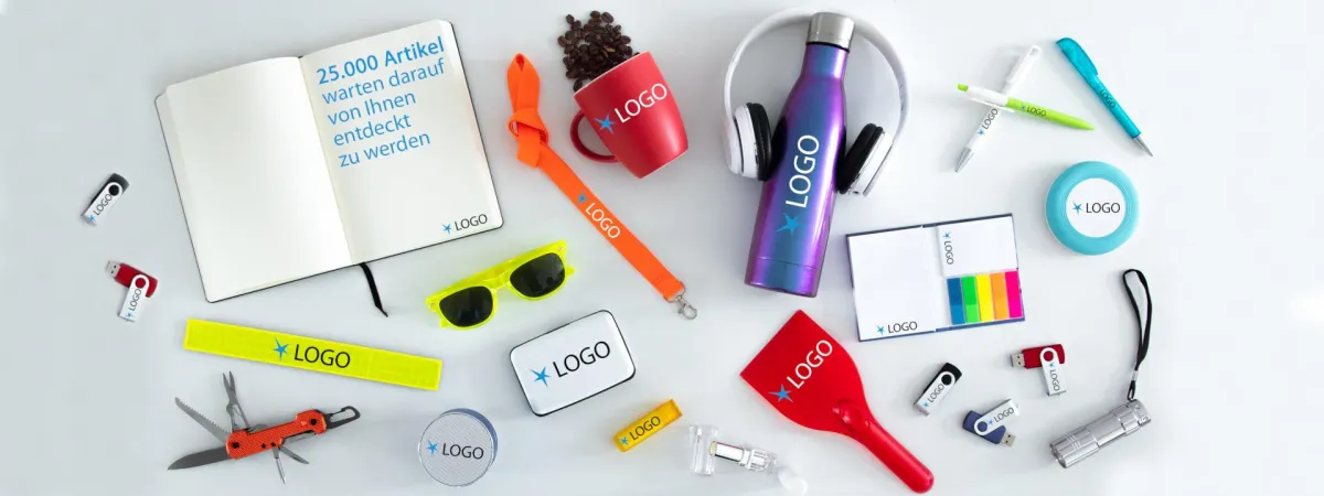 Der neue Onlineshop von brilliant promotion® bietet eine bunte Auswahl von über 25.000 Werbeartikeln