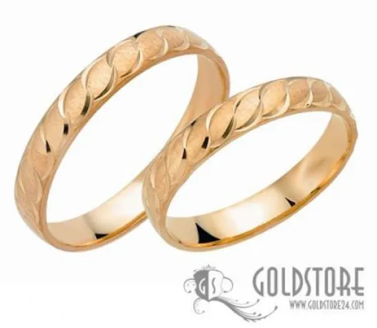 Bild: Trauringe aus Gelbgold für den schönsten Tag im Leben