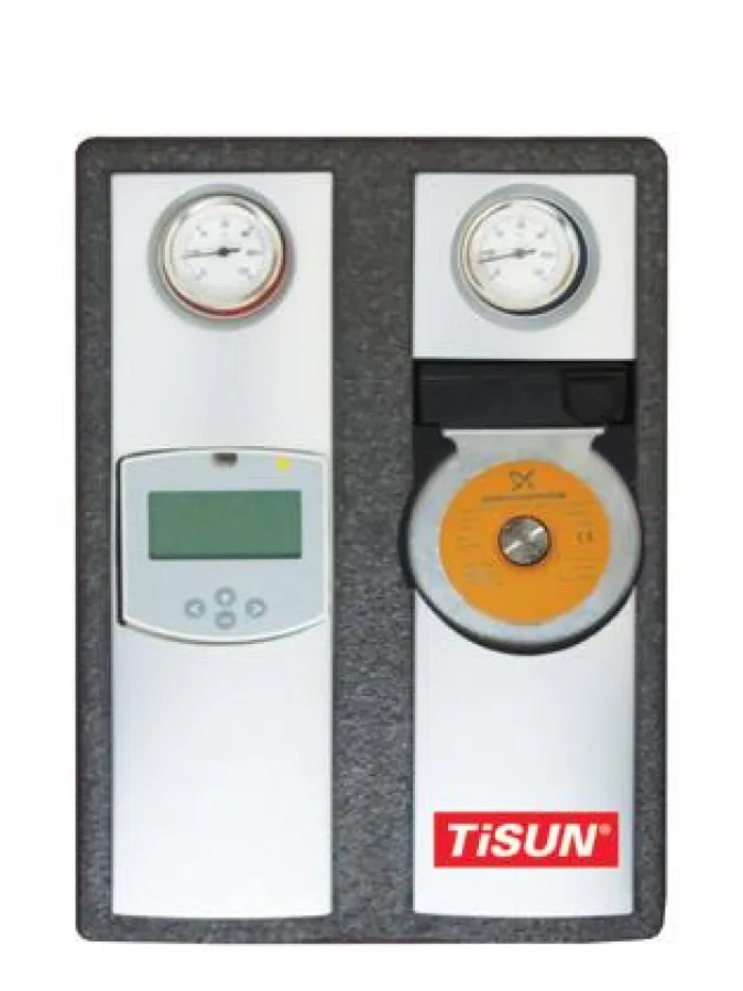 Solar-Station SSRH mit Sensor, Regelung und Hocheffizienzpumpe