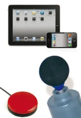 Bild: iPad® und iPhone® auch mit Handicap: einfach per Rollstuhlsteuerung bedienen