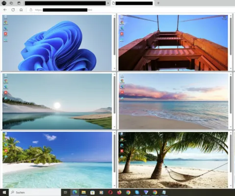 Bild: Wie kann man den Live-Bildschirm von mehreren Computern gleichzeitig überwachen?