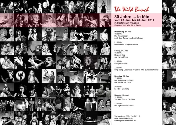 Bild: „The Wild Bunch“ feiert 30jähriges Jubiläum – La Fête