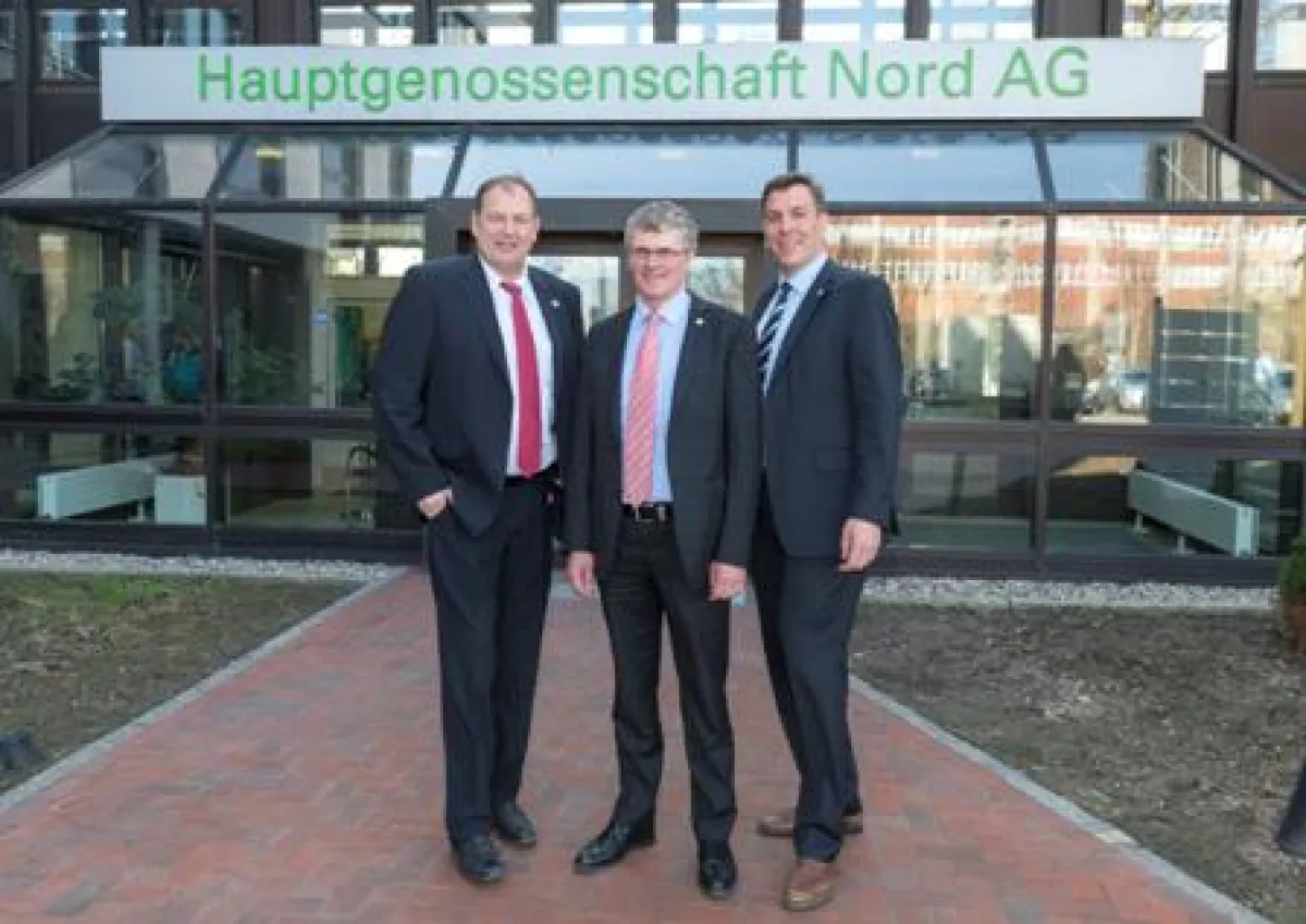 HaGe Vorstand v.l.: Dr. Ulrik Schlenz, Carsten Klausen, Markus Grimm
