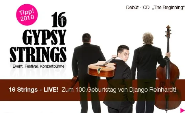 Bild: Gismo Graf & 16 Gypsy Strings - Live im Innenhafen Duisburg zur ExtraSchicht 2010