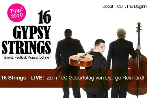 Bild: Gismo Graf & 16 Gypsy Strings - Live im Innenhafen Duisburg zur ExtraSchicht 2010