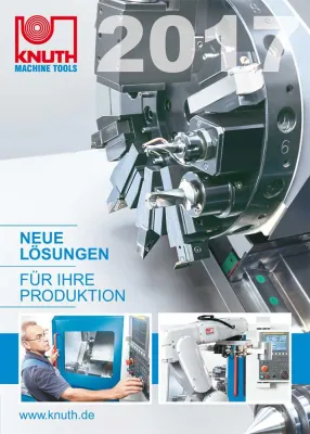 Bild: NEUE LÖSUNGEN FÜR IHRE PRODUKTION - Der KNUTH-Katalog 2017 ist da!