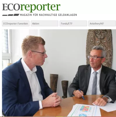 Bild: „Ein Fonds, der ein gutes Gewissen schafft“ - Interview zum Ökofonds „Ökobasis One World Protect“