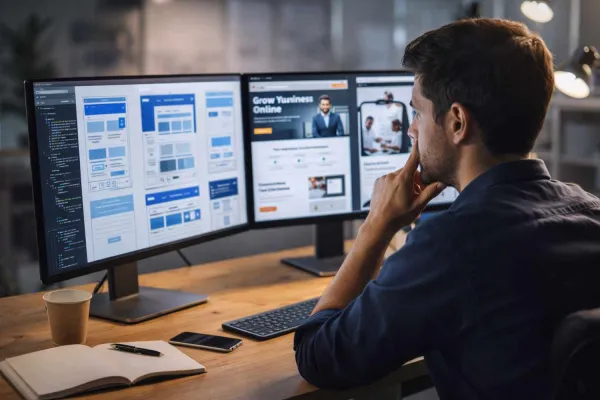 Bild: Website professionell umsetzen – primaProfi vermittelt passende Webdesigner in Deutschland