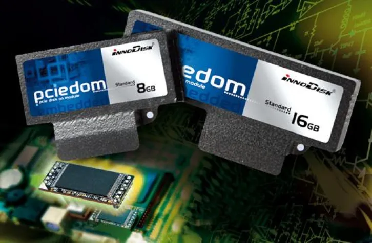 Bild: Kleinster PCIexpress DOM und Chip DOM