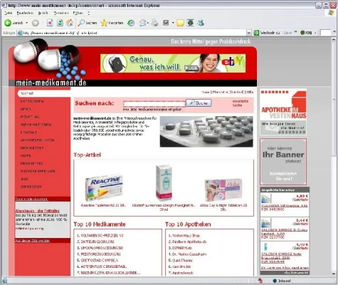 Bild: Die neue schnelle Suchmaschine für Medikamente in Deutschland