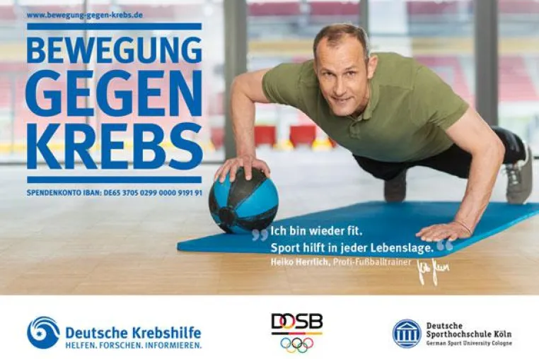 Bild: Heiko Herrlich: Sport hilft in jeder Lebenslage