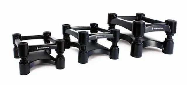 Bild: Lautsprecher entfalten ihr volles Potenzial: IsoAcoustics Monitor-Stative bringen besten Klang ins Tonstudio