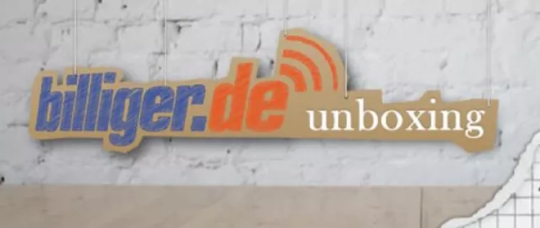 Bild: billiger.de präsentiert Angebote mit Unboxing & Review-Videos