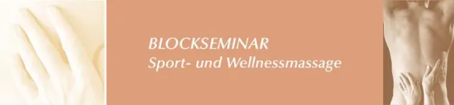 Massageausbildung zum Sport- und Wellnessmasseur Bild: Massageausbildung zum Sport- und Wellnessmasseur