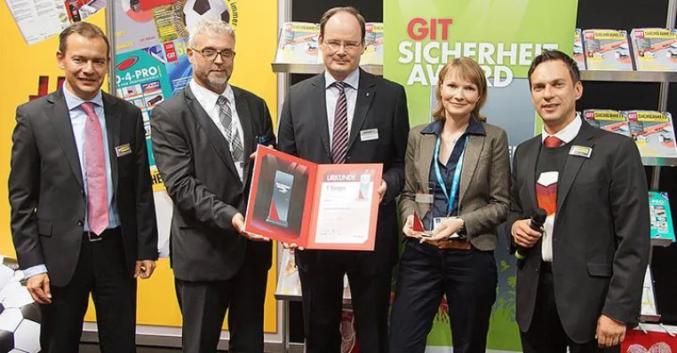 Bild: GIT Sicherheit-Award 2015: Zwei Auszeichnungen für die DENIOS AG