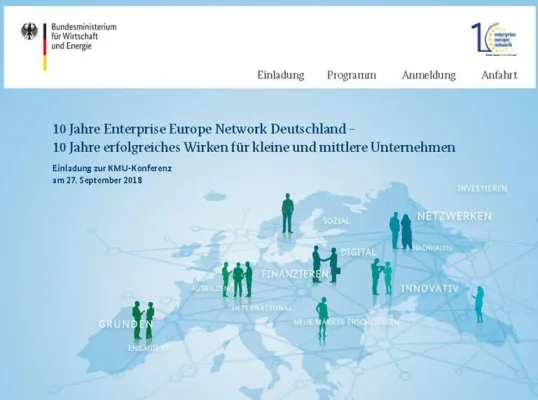Bild: KMU-Konferenz im Rahmen der 10. Europäischen KMU-Woche 2018, 27.09.2018, Berlin