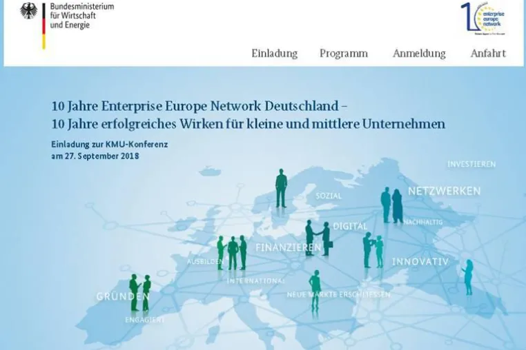 Bild: KMU-Konferenz im Rahmen der 10. Europäischen KMU-Woche 2018, 27.09.2018, Berlin