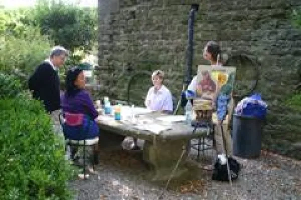 Bild: Ars Toscana Malkurse "Kunst - Kultur - Kulinarik" mit Josef Brescher