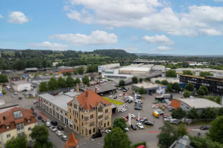 Bild: Prokschi Immobilien vermittelt historisches Gewerbeareal in Ravensburg