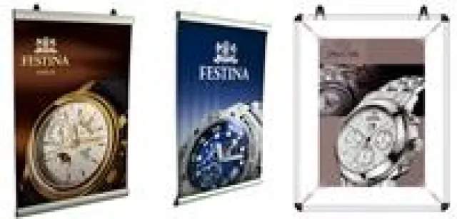 Bild: Easydisplay Posterschienen, Posterleisten & Posterrahmen für aufsehenerregende Schaufenster