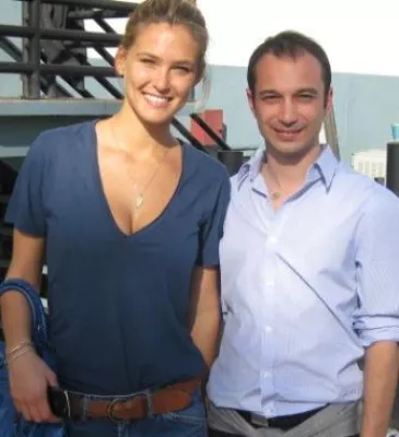 Israelisches Topmodel Bar Refaeli, zu Besuch bei Heidi Klum…. Bild: Israelisches Topmodel Bar Refaeli, zu Besuch bei Heidi Klum….