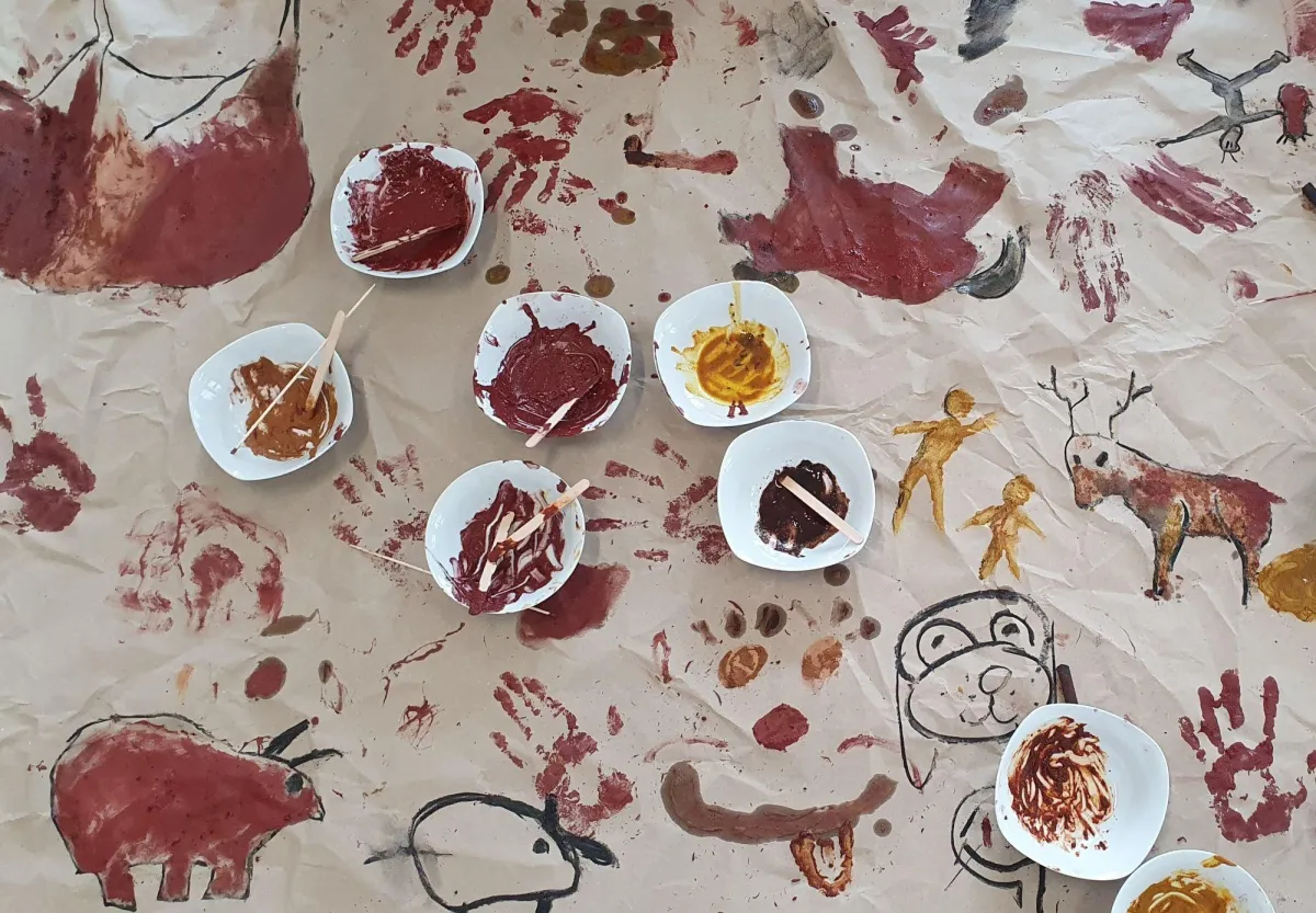 Kunstunterricht in den innovativen Schulen München (Bild: Stefan Ostermaier)