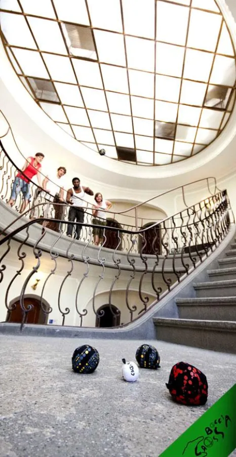 Crossboccia Berlin Open im Flughafen Berlin-Tempelhof