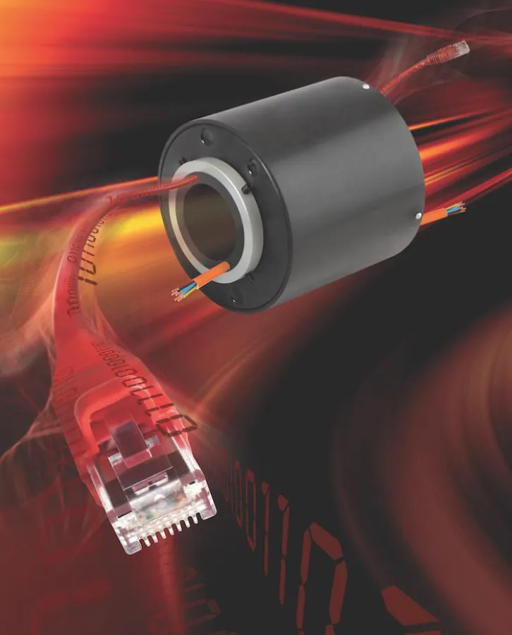 Schleifringe mit Ethernet-Bus-Option