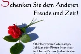 Bild: Institut50plus.de - »Schenken Sie dem Anderen Freude und Zeit!«