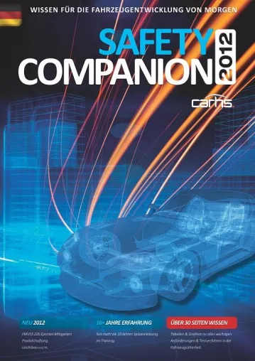 Bild: carhs.training GmbH veröffentlicht den „SafetyCompanion 2012“, das Nachschlagewerk für die Fahrzeugsicherheit