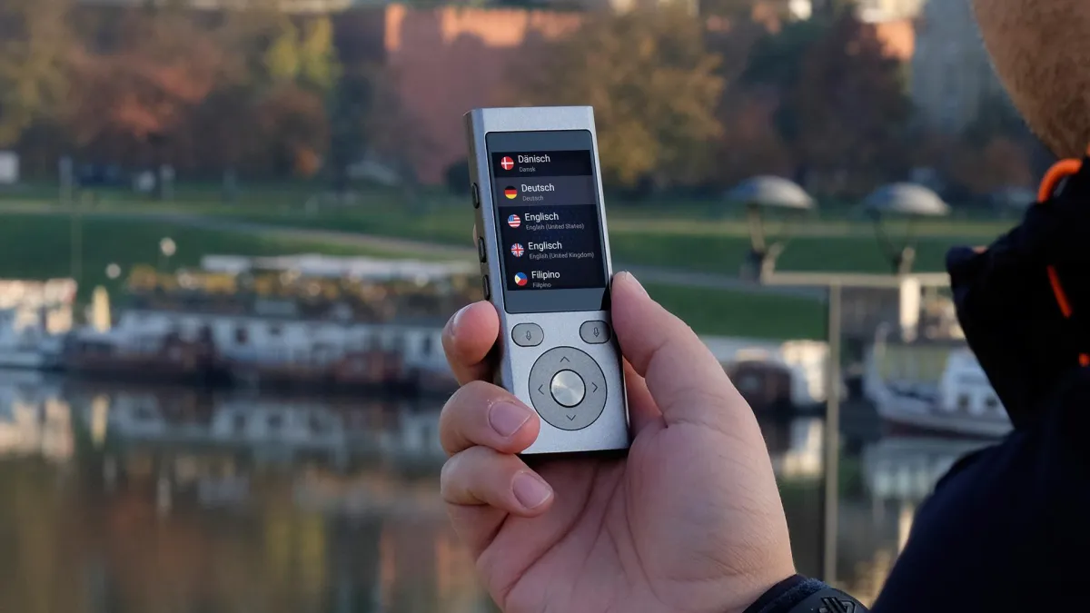 Übersetzungsgeräte von Vasco Electronics funktionieren auch im Freien