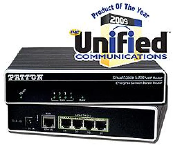 Bild: „And the Winner is…“ Patton-Inalps SmartNode Session Border Controller