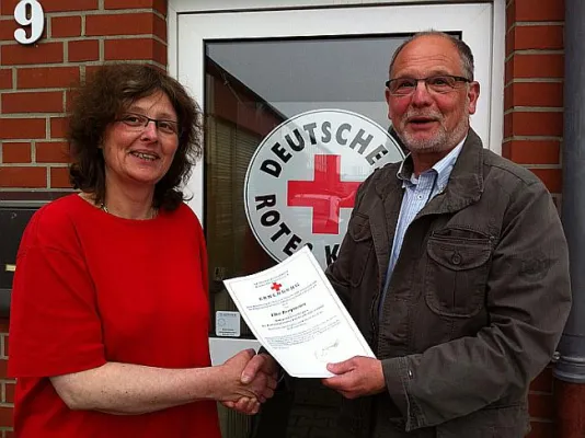 Bild: Elke Borgmeier zur Blutspendebeauftragten ernannt