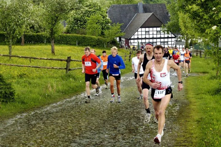 Bild: Im Laufschritt, gemütlichen Wanderschritt oder schwingend im Takt der Stöcke