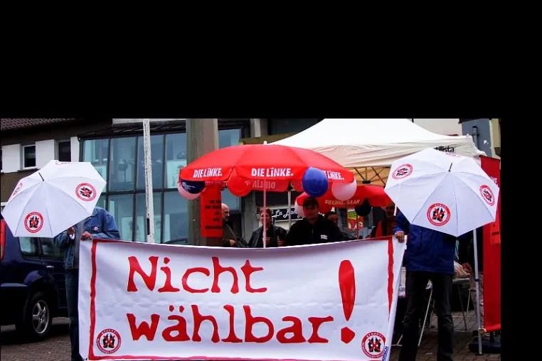 Mit Spannung erwarten die Bergbaubetroffenen des Saarlandes die Ergebnisse der Wahl Bild: Mit Spannung erwarten die Bergbaubetroffenen des Saarlandes die Ergebnisse der Wahl