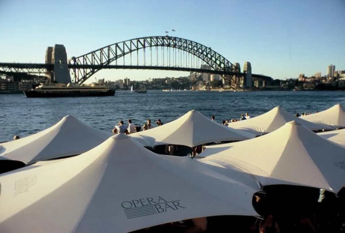 Sommer an der berühmten Oper in Sydney