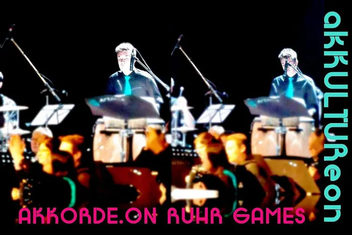 Akkordeonmusik und Beatboxing - RUHR GAMES 2015 Bild: Akkordeonmusik und Beatboxing - RUHR GAMES 2015