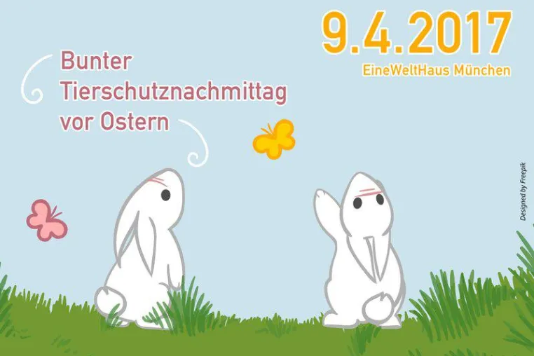 Bild: Pressemeldung - Theater, Live-Musik und Lesung: "Bunter Tierschutznachmittag vor Ostern" im EineWeltHaus