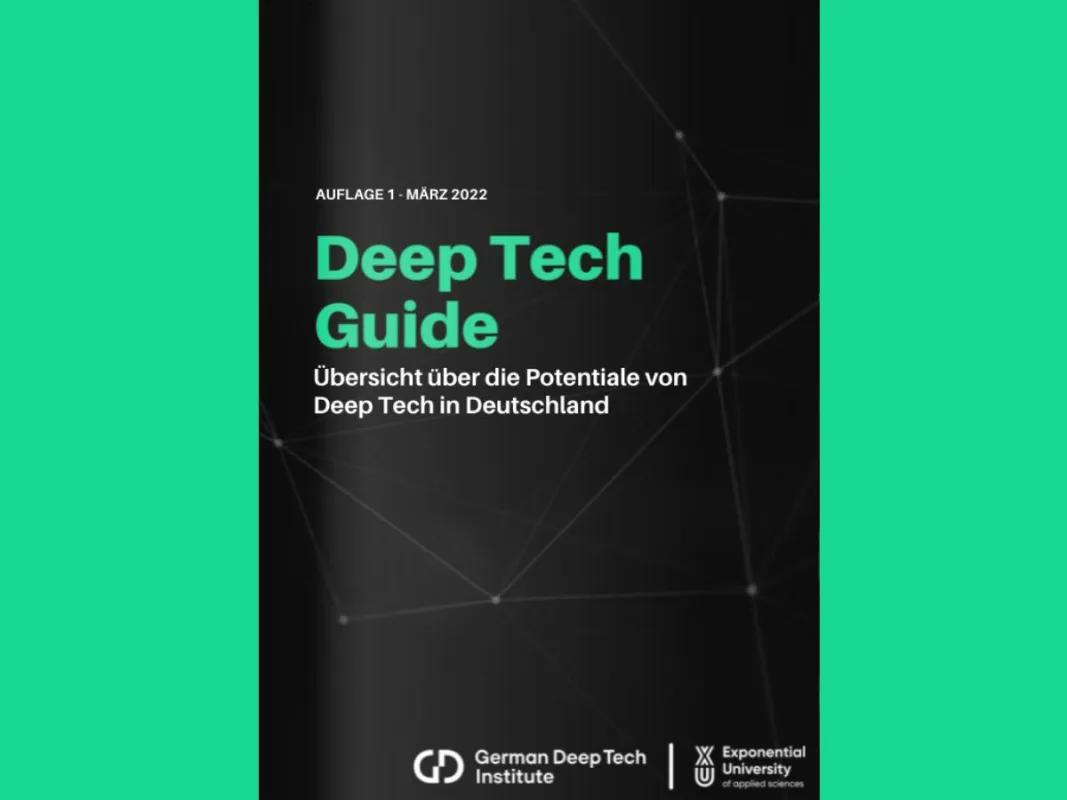 Cover Deep Tech Guide 2022 (© German Deep Tech Institute GmbH)