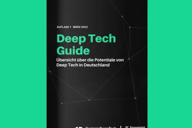 Deep Tech Guide 2022: Deutsches Deep Tech Ökosystem erstmals transparent und übersichtlich dargestellt Bild: Deep Tech Guide 2022: Deutsches Deep Tech Ökosystem erstmals transparent und übersichtlich dargestellt