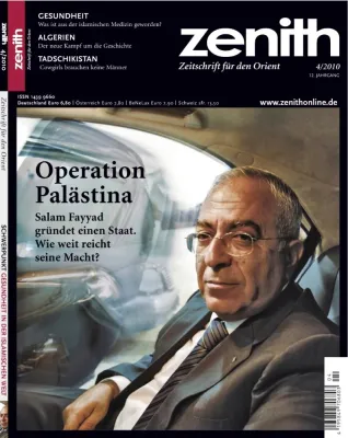 Bild: Palästinas Premier Salam Fayyad exklusiv in der aktuellen Ausgabe der zenith – Zeitschrift für den Orient