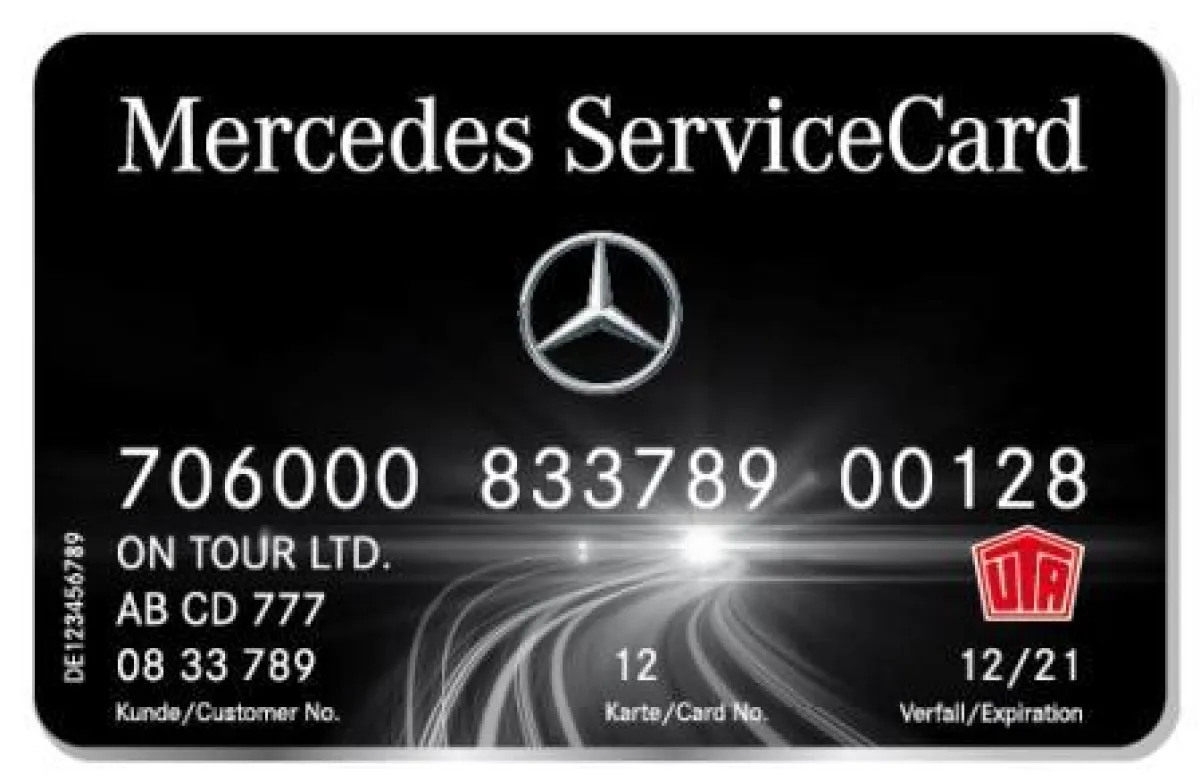 Mercedes ServiceCard mit Full Service Leistungen