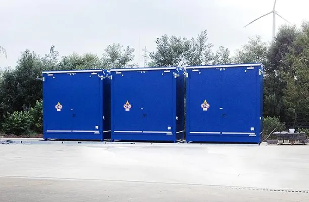 Bild: Neubau von Gefahrstofflager abgeschlossen