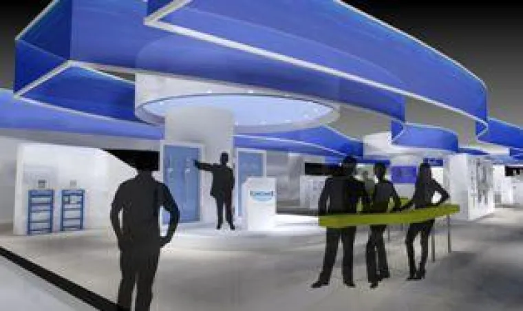 Bild: Neuheitenfeuerwerk auf der ISH