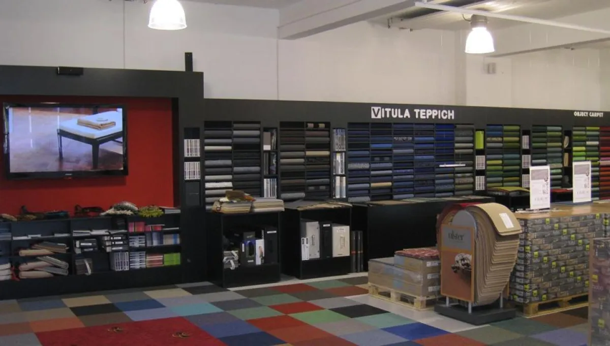 Ausstellungsraum Teppichcenter Vitula