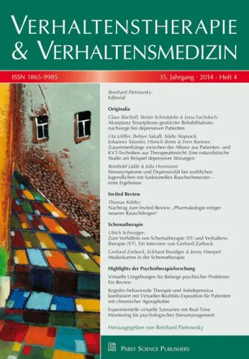 Bild: Verhaltenstherapie und Verhaltensmedizin: per Smartphone Behandlungserfolg konsolidieren