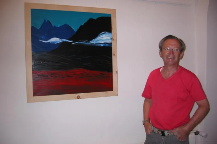 Bild: Öl auf Leinen im Swiss Historic Hotel Palazzo Mÿsanus